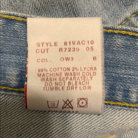 Lucky Brand Dungarees Vintage Light Blue Flare Jeans - Picture 12 of 12